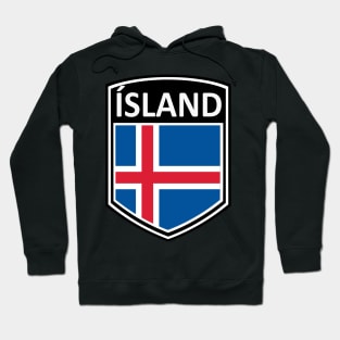 Flag Shield - Island Hoodie